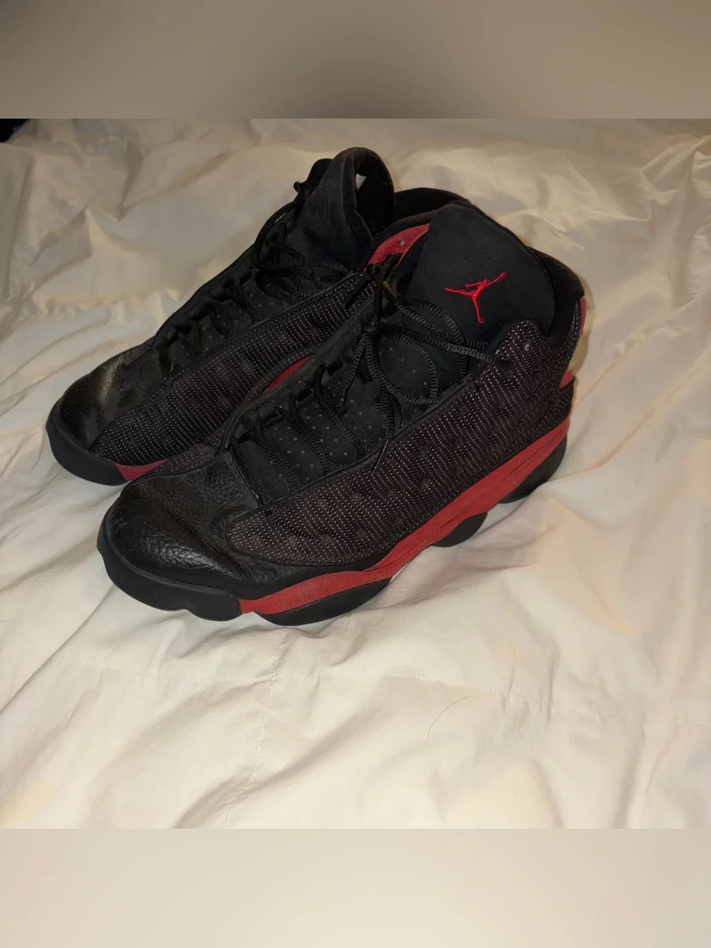 Jordan 13 Retro Bred Black and Red Sneakers Men’s size 12